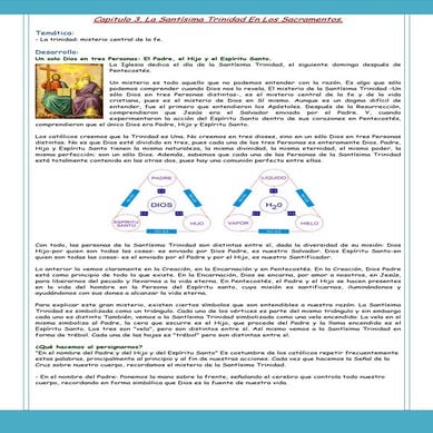 Capitulo 3. la santisima trinidad en los sacramentos