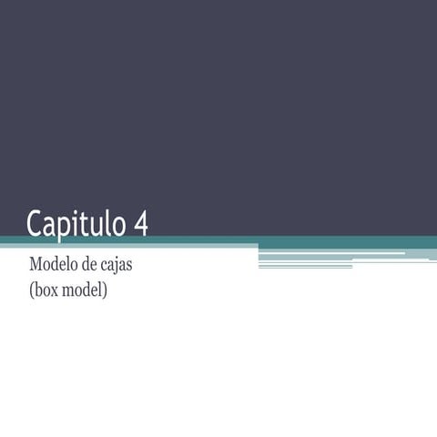 BOX MODEL | PPTX