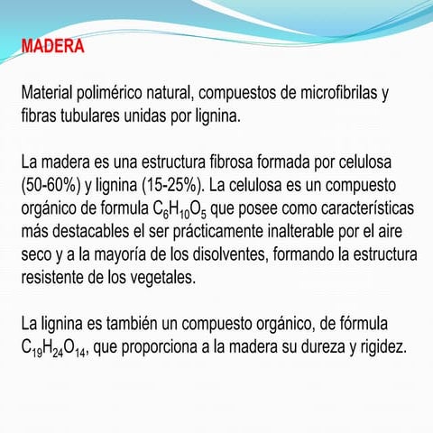 Capitulo 4. madera