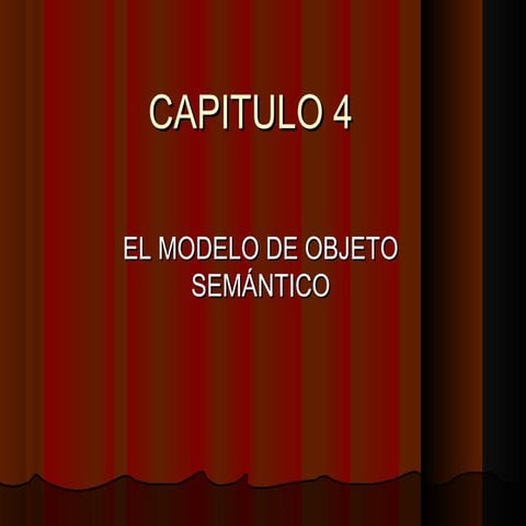 Modelo de Objeto Semantico
