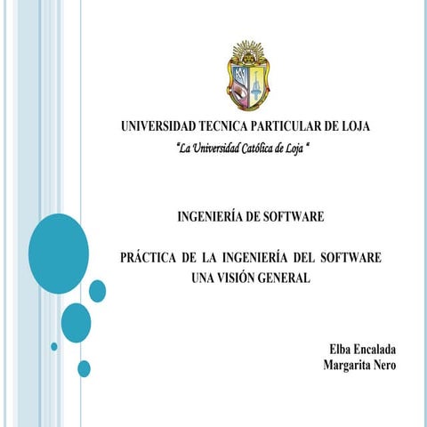 Pracicas de Ingenieria de Software