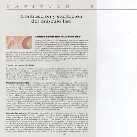 Capitulo 8  contracción y exitación del músculo liso