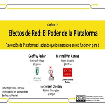 Revolución de las Plataformas - Capitulo 2 - Efectos de Red