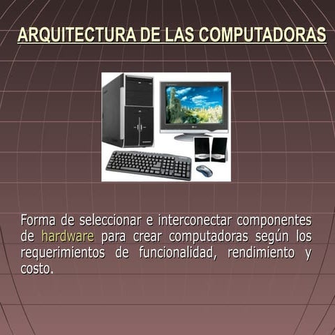 Capitulo i arquitectura pc