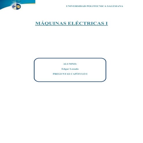 Capitulo I completo (Chapman Electric Machinery Fundamentals 5th)