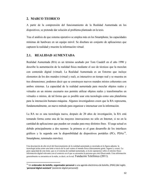 TEORÍAS DE REALIDAD AUMENTADA Y TECNOLOGÍA SMARTPHONE COMO ESTRATEGIA DE PUBL...