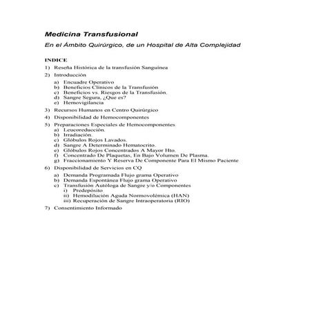 Técnico Hemoterapia e Inmunohematología (UBA), Hospital de Pediatría "Juan P....