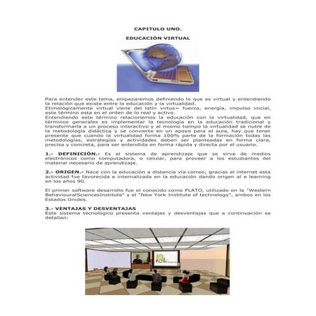 Educación Virtual