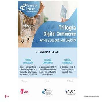 Primera Conferencia:Pilares & Claves del Digital Commerce y Visión de Oportun...
