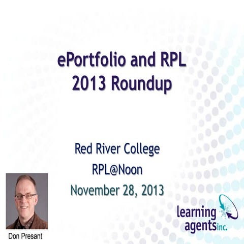 ePortfolios in 2013 (RRC version)