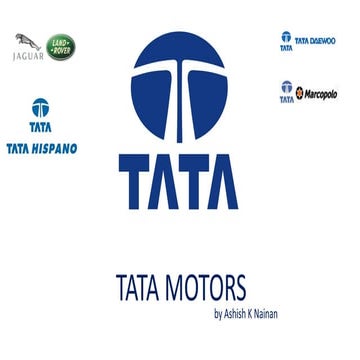 Tata Motors Business model A-Z