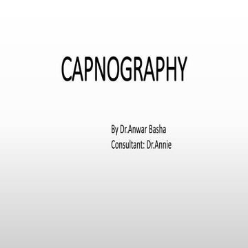 Capnography  