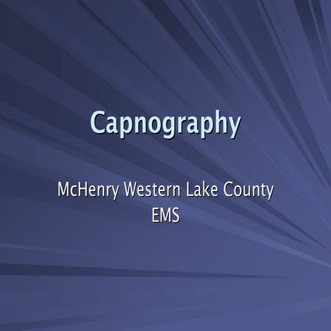 CAPNOGRAPHY | PPTX