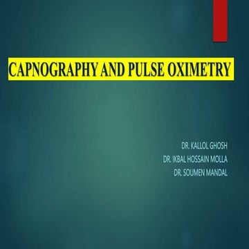 CAPNOGRAPHY | PPTX