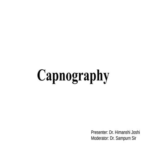 Capnography | PPT