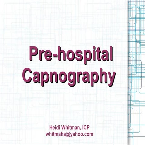 Prehospital Capnography