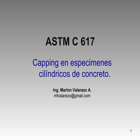 Refrentado de cilindros de hormigón.