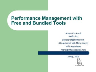 Capacity Planning with Free Tools