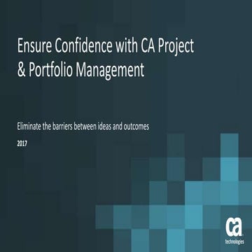 CA PPM (Project & Portfolio Management