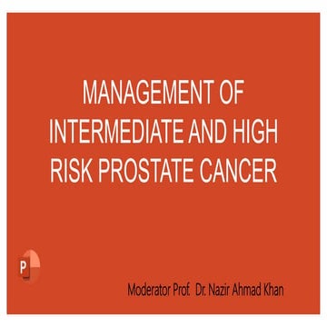 ca prostate by Dr. Musaib Mushtaq.ppt