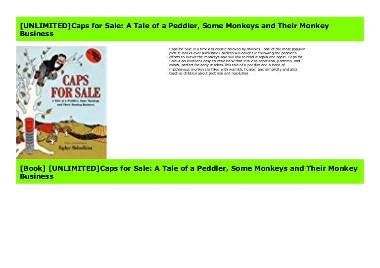 Caps For Sale A Tale Of A Peddler Some Monkeys And Their Monkey Business Download Free Ebook