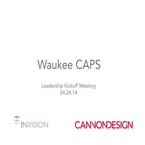 CAPS Leadership Presentation 04.24.14