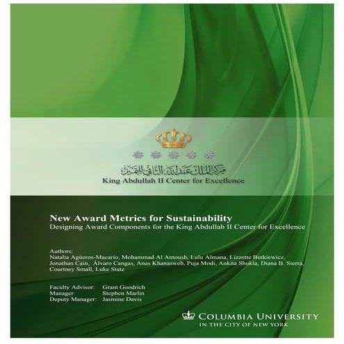 Capstone jordan new award metrics for sustainability_final