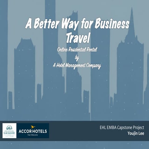 Online Residential Rental Business for Hotel Management Company