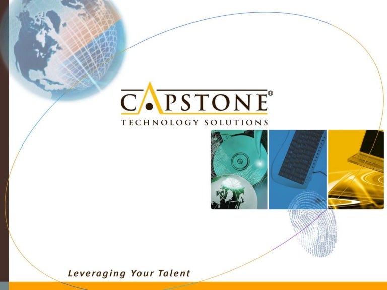 Capstone Solutions Overview V3 10 2011