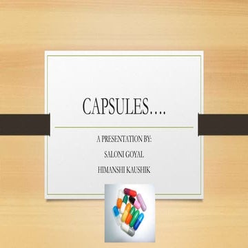 Capsules