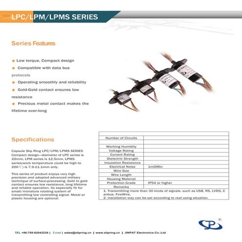 Wind Turbine Slip Ring | PDF