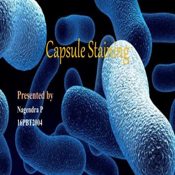Capsule staining
