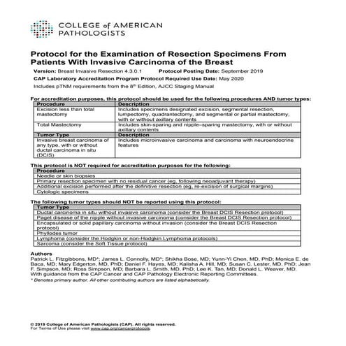 Interpretation of pathology report | PDF