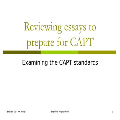 CAPT Review