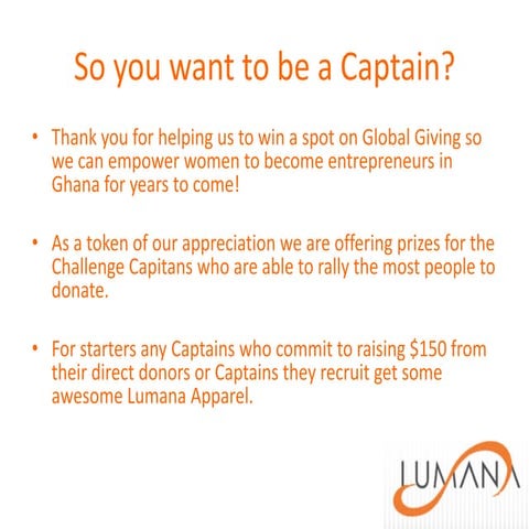 Becoming a Captain | PPTX