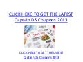 captain ds coupon