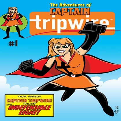 The Adventures of Captain Tripwire #1: Captain Tripwire Faces the Indefensibl...