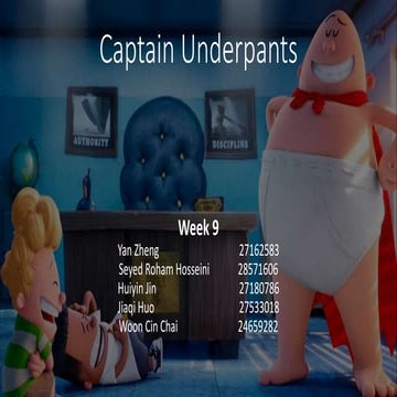 Captain Underpants Movie Analysis 