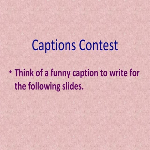Caption contest