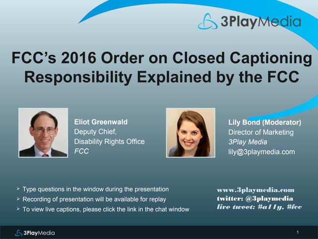 The FCC Explains Their 2016 Order o...