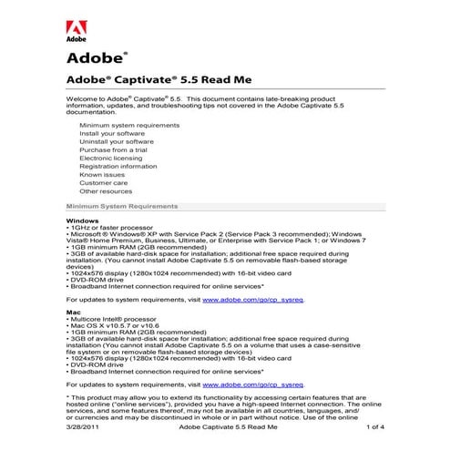 Captivate 5.5 read me