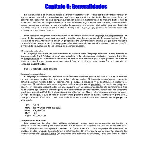 Capítulo 0 Qbasic generalidades
