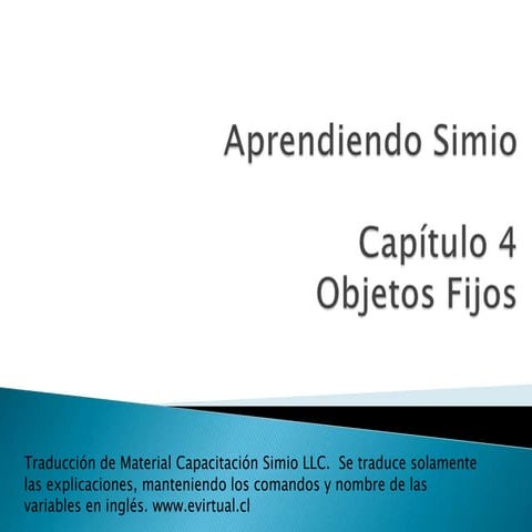 Capítulo 04 objetos fijos