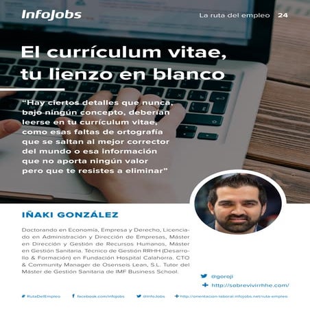 El Curriculum Vitae: tu lienzo en blanco #LaRutaDelEmpleo