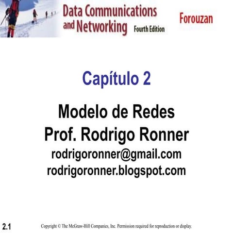 Capítulo 2   modelos de redes