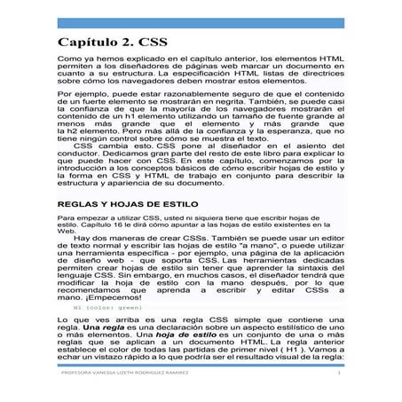 Capítulo 2 css