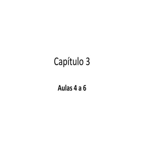 Capítulo 3 | PDF