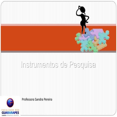 Capítulo 5   instrumentos de pesquisa