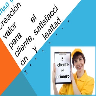 Capítulo  5 creación de valor para ...