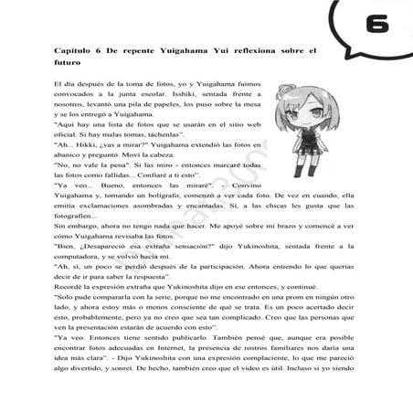 Oregairu - Novela Ligera Vol.12 Capitulo 6